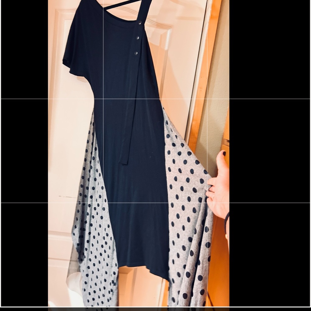 XD Xenia design asymmetrical dress made in Croatia
